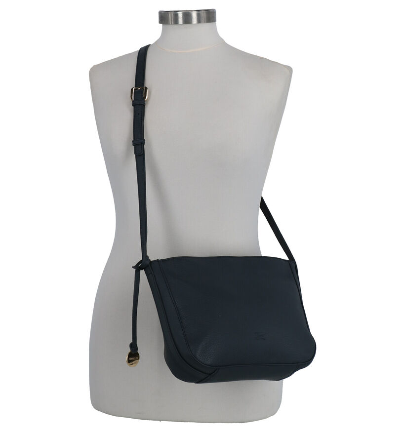 Crinkles Zwarte Crossbody Tas voor dames (317737)