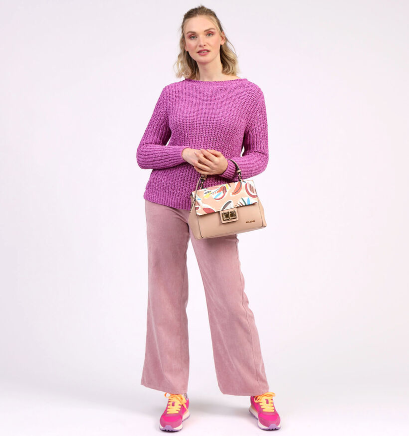 Dolce C. Corduroy Roze Broek (315034)