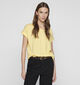 Vila Dreamers T-shirt en Jaune pour femmes (351769)