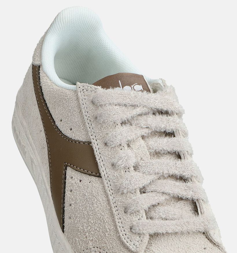 Diadora Game Low Baskets en Ecru pour femmes (361390) - pour semelles orthopédiques