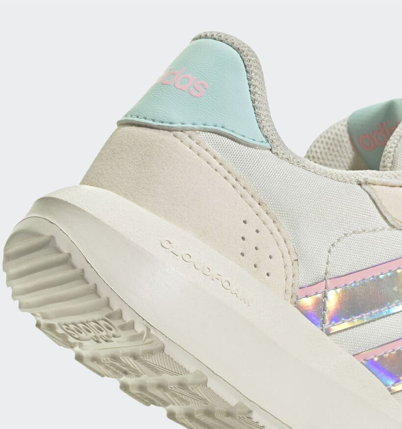 adidas Run 60s CF C Baskets en Blanc pour filles (343290)