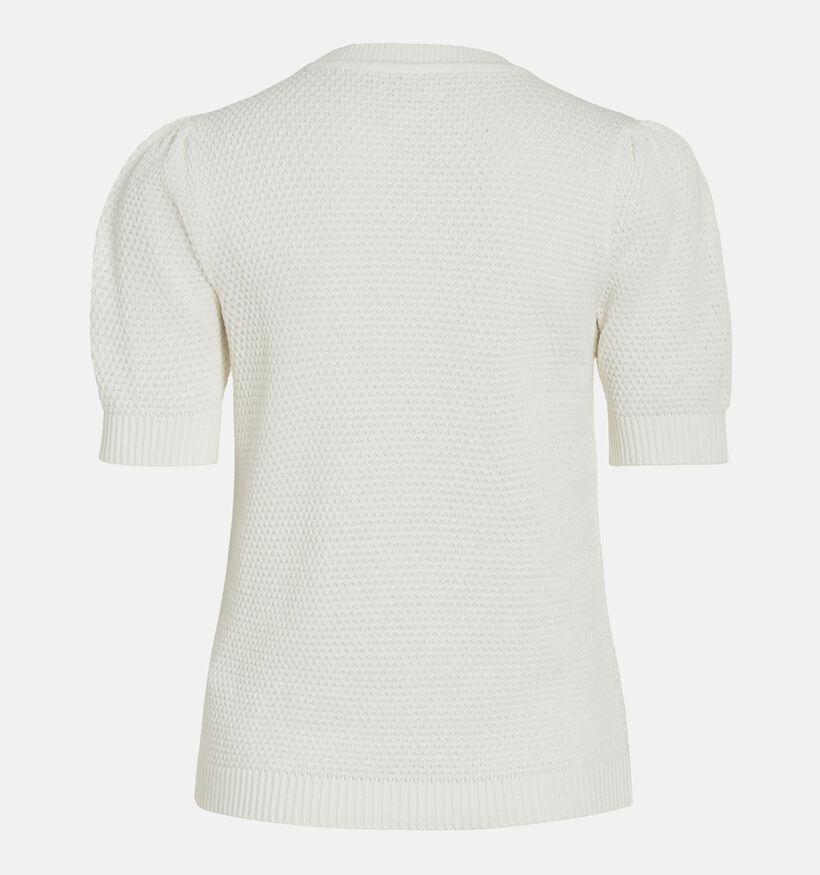 Vila Dalo Witte Gebreide trui voor dames (351731)