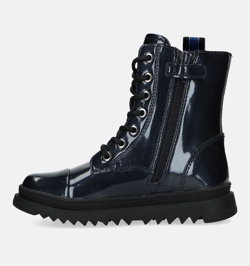 Geox Gillyjaw Blauwe Boots voor meisjes (330113) - geschikt voor steunzolen