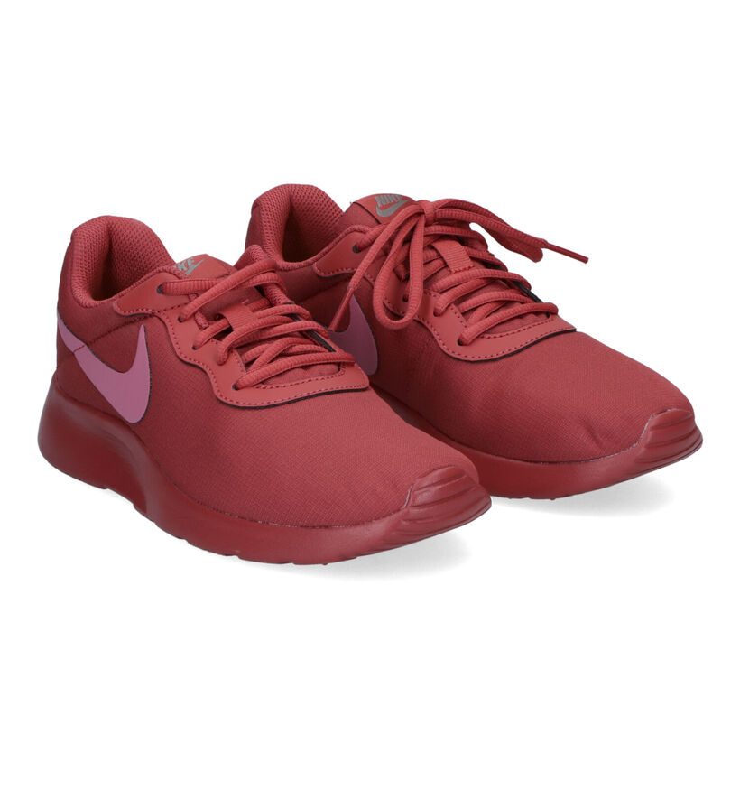 Nike Tanjun Refine Zwarte Sneakers in stof (316859)