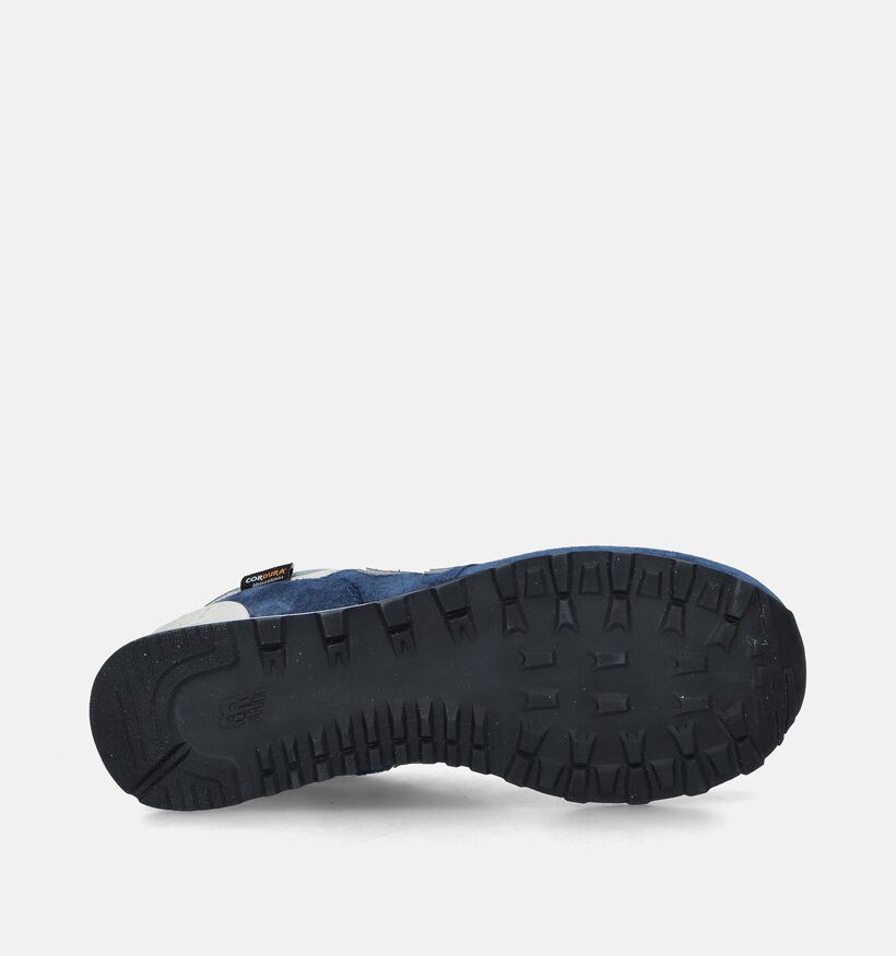 New Balance 574 SOA Baskets en Bleu pour hommes, garçons (343076) - pour semelles orthopédiques