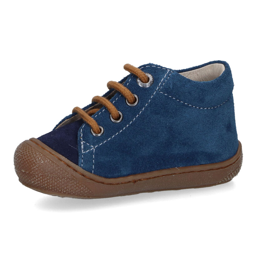 Naturino Cocoon Chaussures pour bébé en Bleu pour garçons (316399) - pour semelles orthopédiques