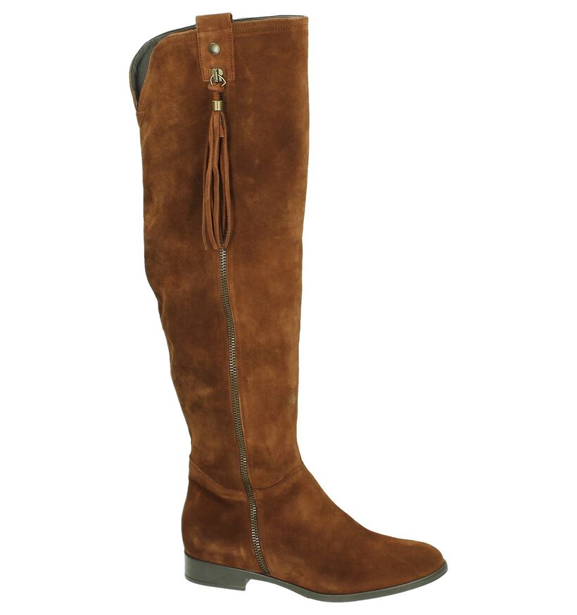Eye Bottes hautes en Marron en daim (178215)