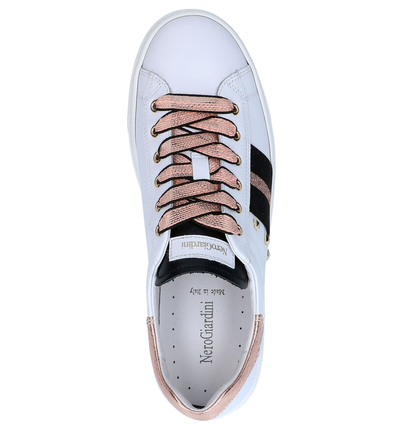 NeroGiardini Chaussures à lacets en Blanc en cuir (270581)