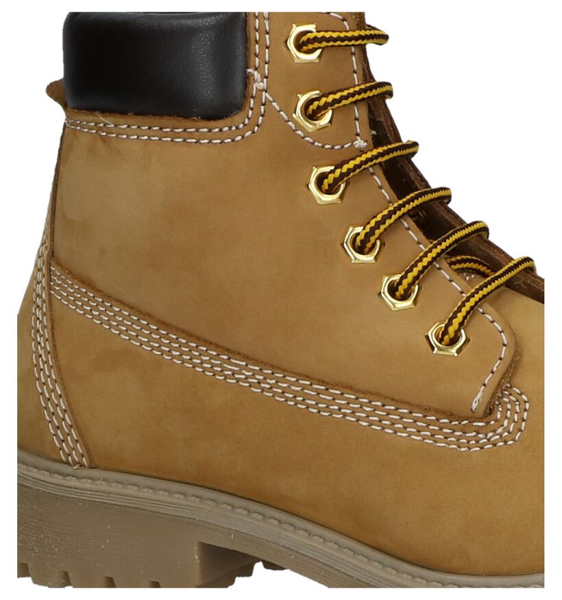 Milo & Mila Bottines en Naturel en nubuck (232372)