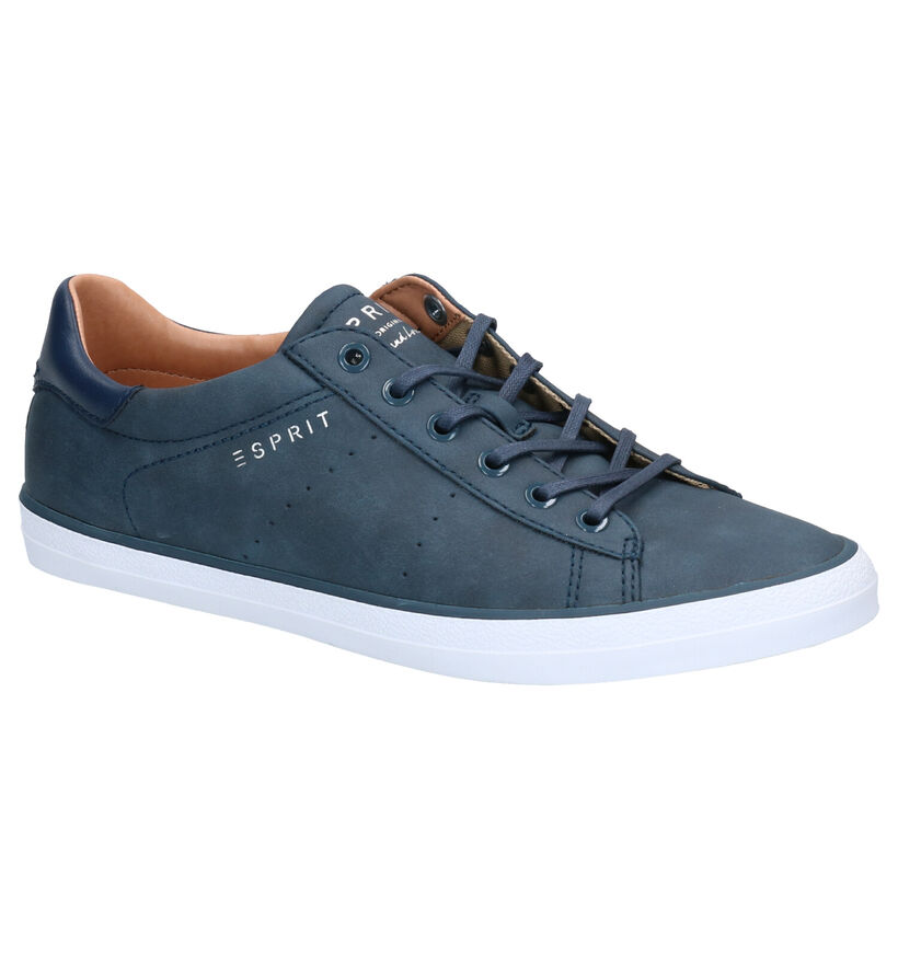 Esprit Miana Lu Chaussures à lacets en Bleu en simili cuir (270269)