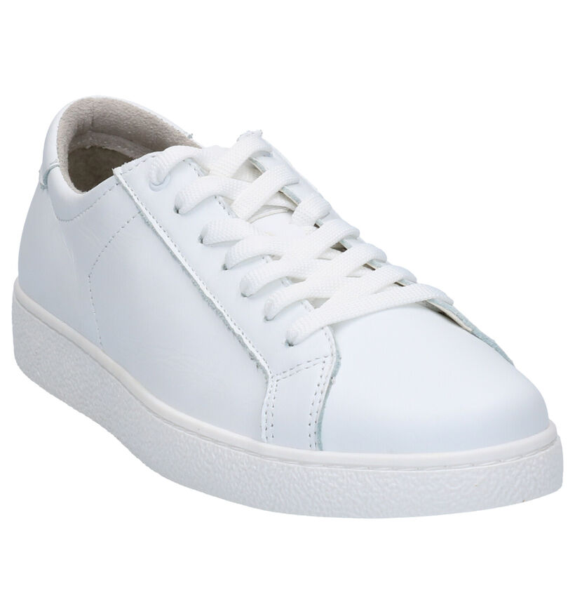 Tamaris Chaussures à lacets en Blanc en cuir (269806)