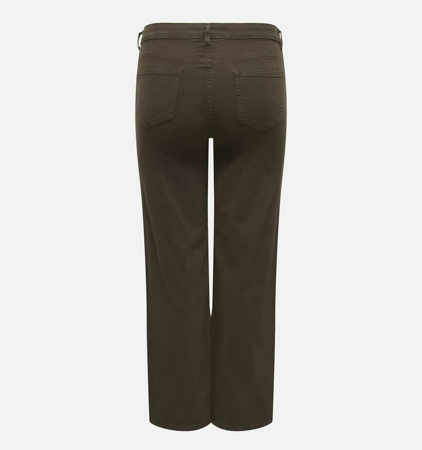 ONLY Carmakoma Willy Donkerbruine Jeansbroek voor dames (381908)
