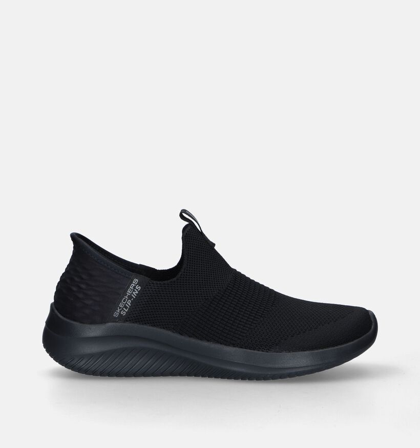 Skechers Slip-ins Ultra Flex 3.0 Cozy Baskets en Noir pour femmes (345113)