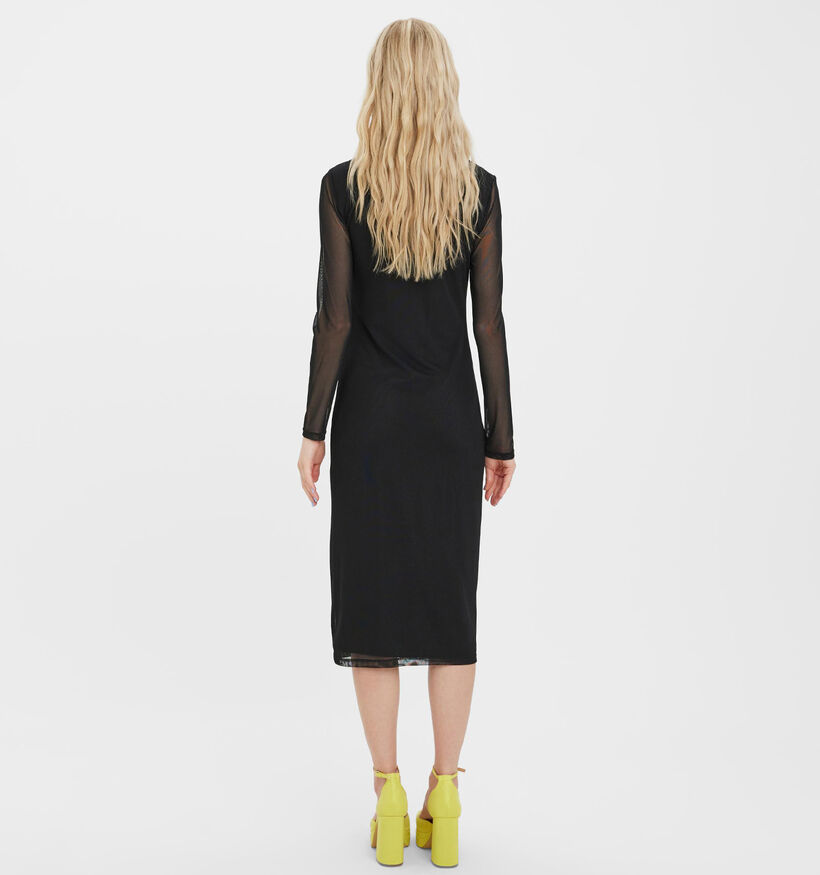 Vero Moda Bella Zwarte Jurk (326131)