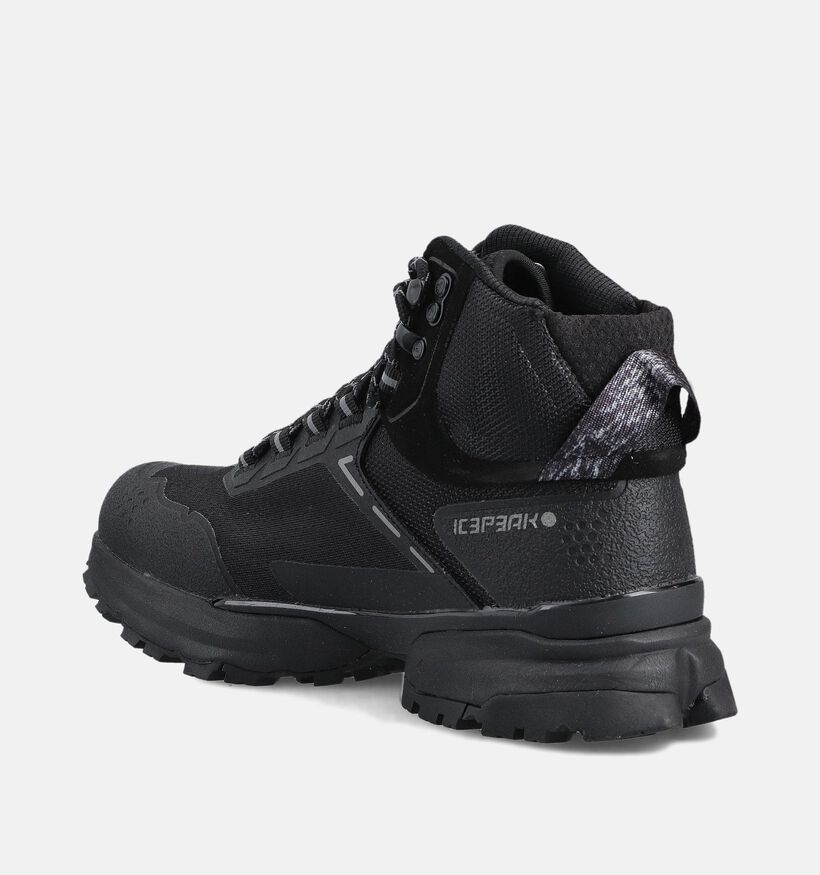 ICEPEAK Alei Zwarte Wandelschoenen voor dames (361861) - geschikt voor steunzolen