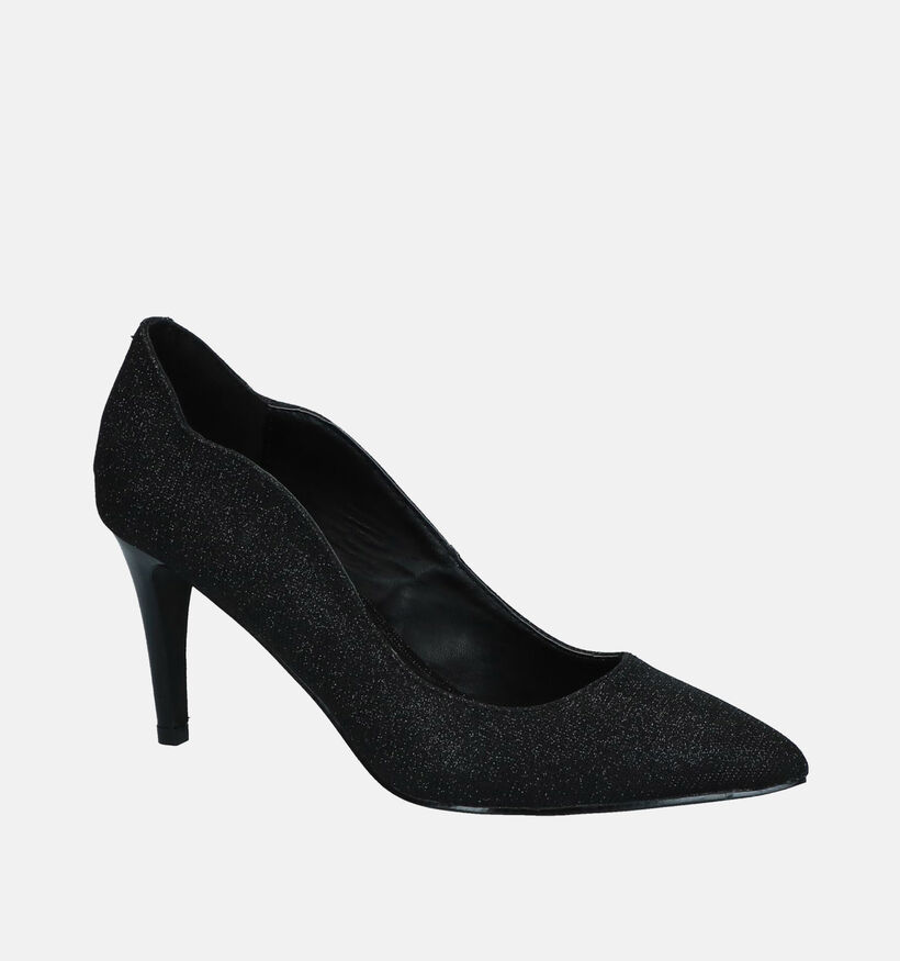 Youh! Zwarte Glitterpumps voor dames (239208)