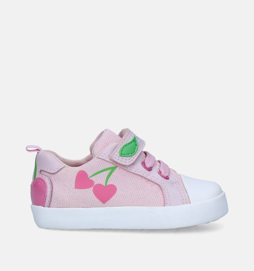 Geox Kilwi Roze Sneakers voor meisjes (339630) - geschikt voor steunzolen
