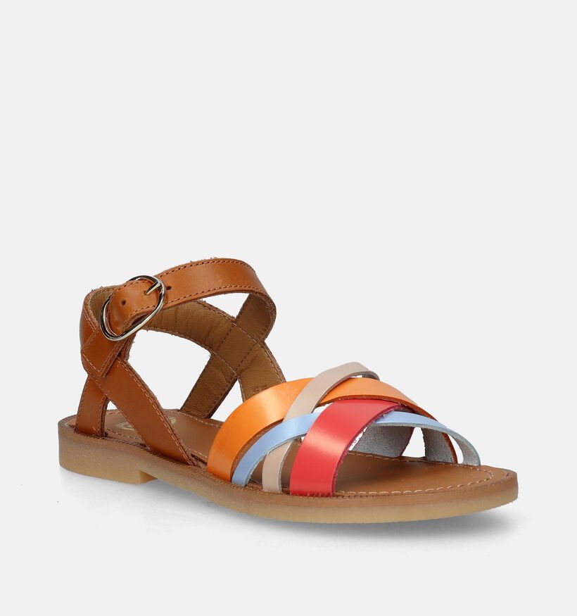 STONES and BONES Maifa Cognac Sandalen voor meisjes (336525)