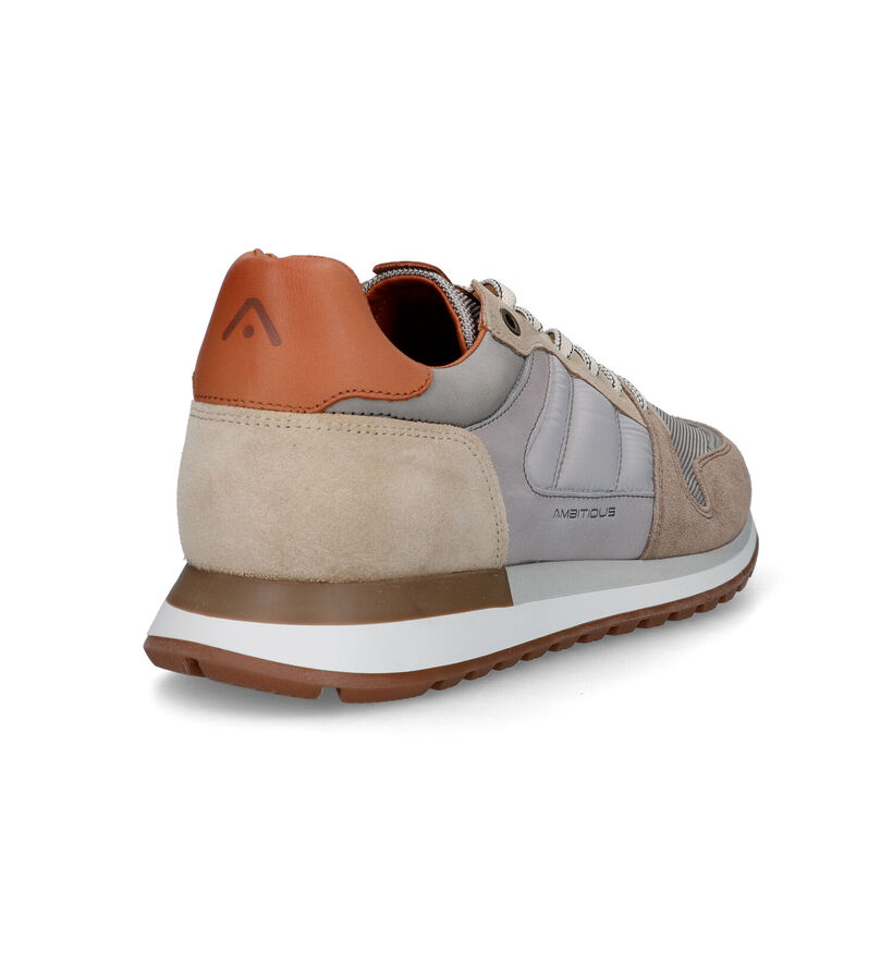 Ambitious Grizz Beige Veterschoenen voor heren (321959) - geschikt voor steunzolen