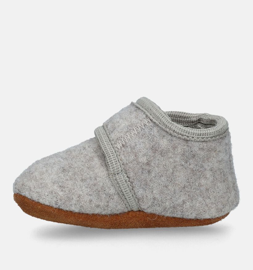 Enfant Beige Wollen Pantoffels voor meisjes, jongens (330350)