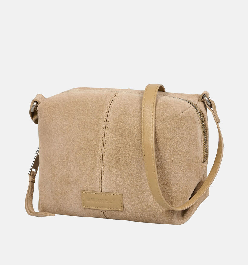Burkely Vienna Sac port&eacute; crois&eacute; en Beige fonc&eacute; pour femmes (372524)