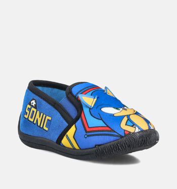Sonic Pantoufles Bleu