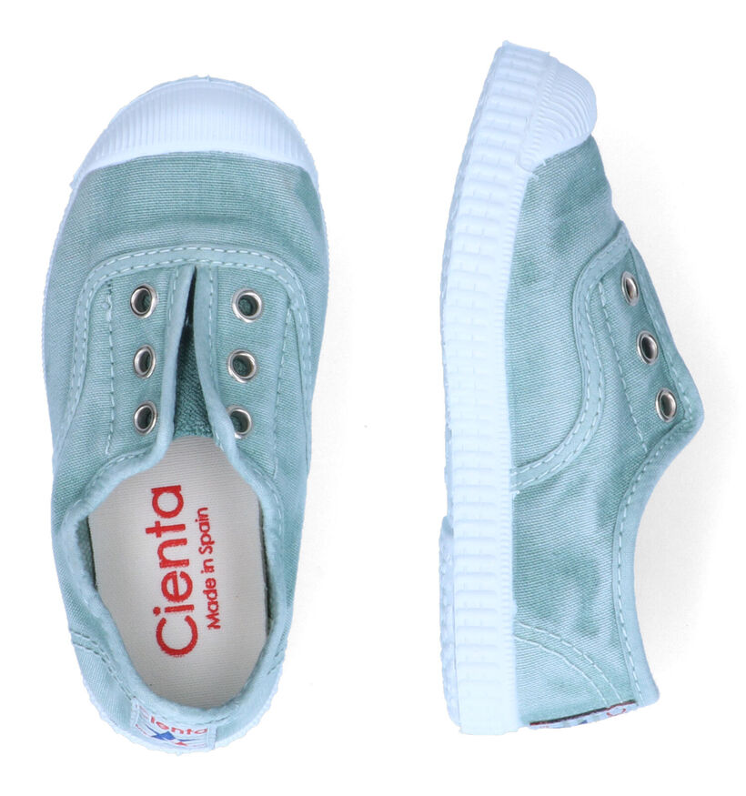 Cienta Slip-ons en Bleu pour filles, garçons (339773) - pour semelles orthopédiques