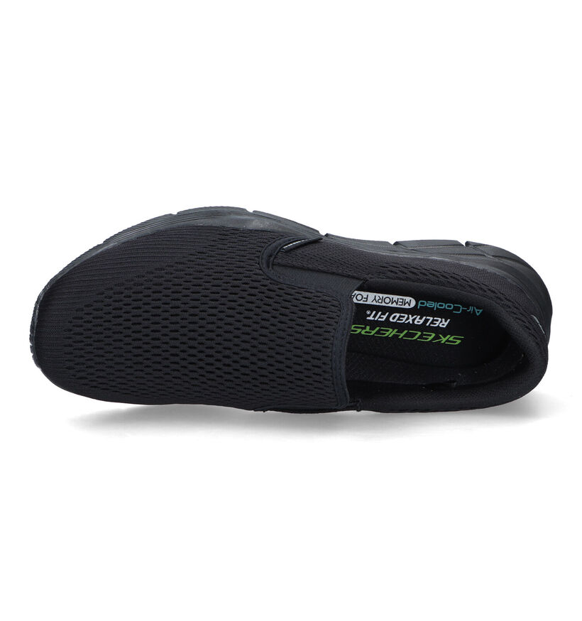 Skechers Equalizer Relaxed Fit Slip-on baskets en Noir pour hommes (339690)