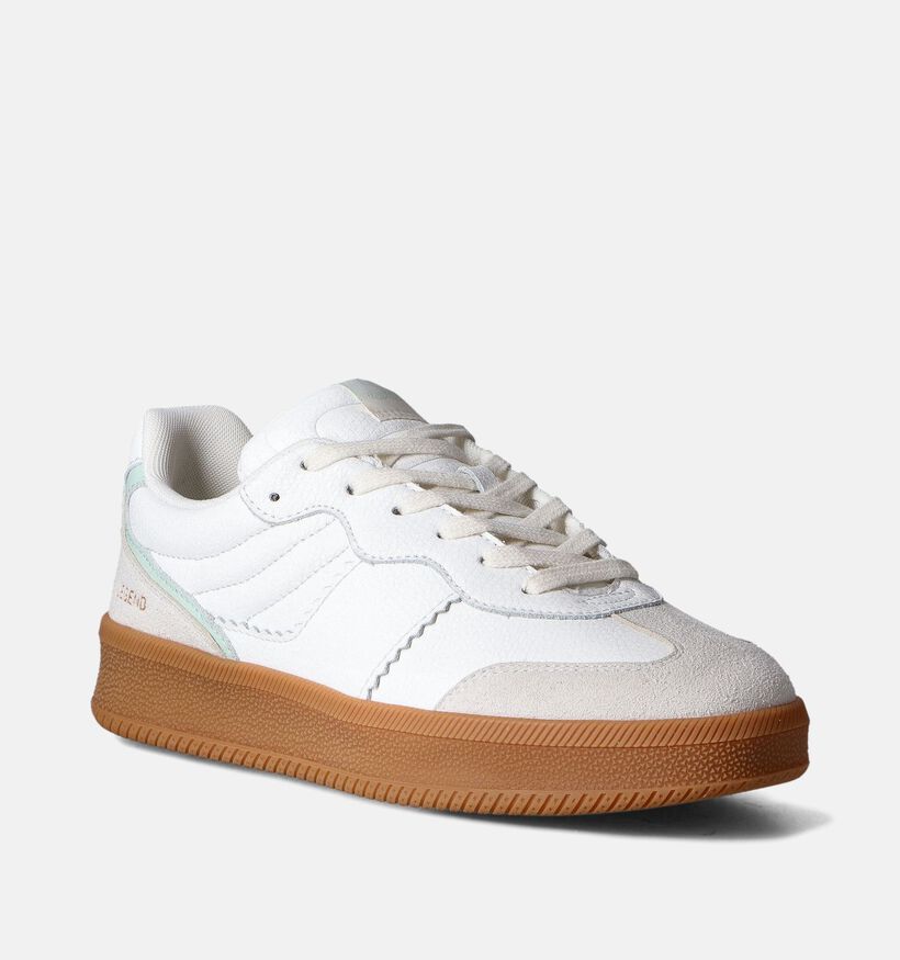 SJ Witte Sneakers voor dames (354134) - geschikt voor steunzolen