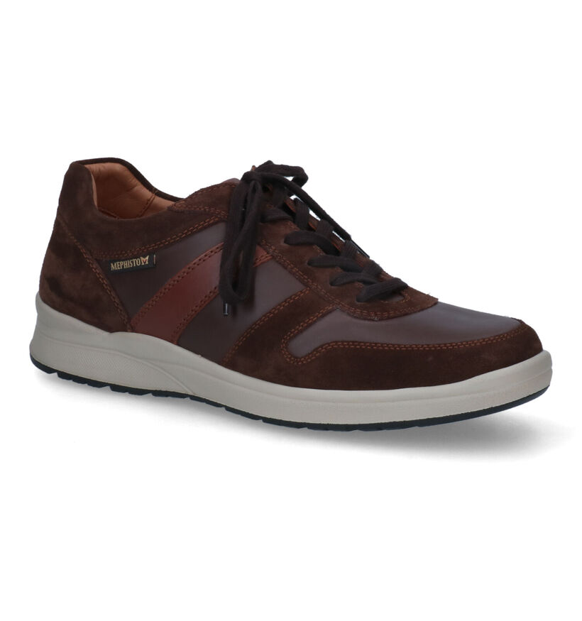 Mephisto Vito Velsport Chaussures à lacets en Brun pour hommes (317071) - pour semelles orthopédiques