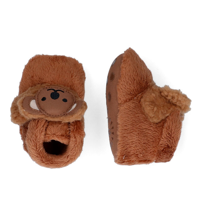 UGG Bixbee Koala Stuffie Pantoufles en Cognac en textile (294882)