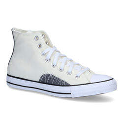 Converse CT All Star Stitched Recycled Canvas Ecru Sneakers