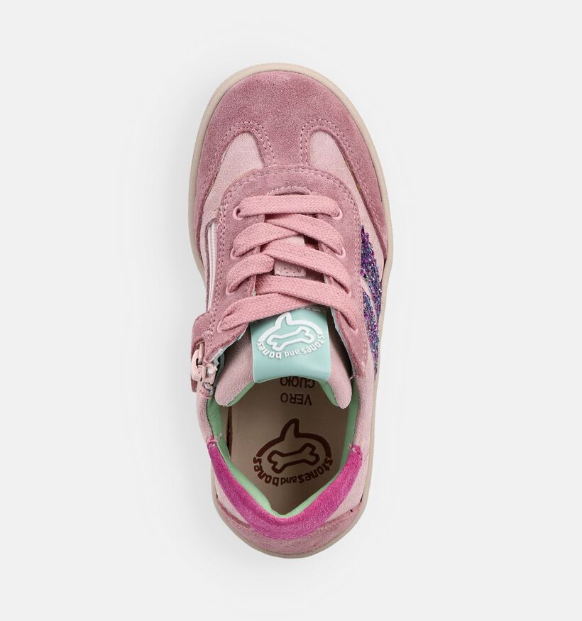 STONES and BONES Lemmi Roze Sneakers voor meisjes (373758) - geschikt voor steunzolen