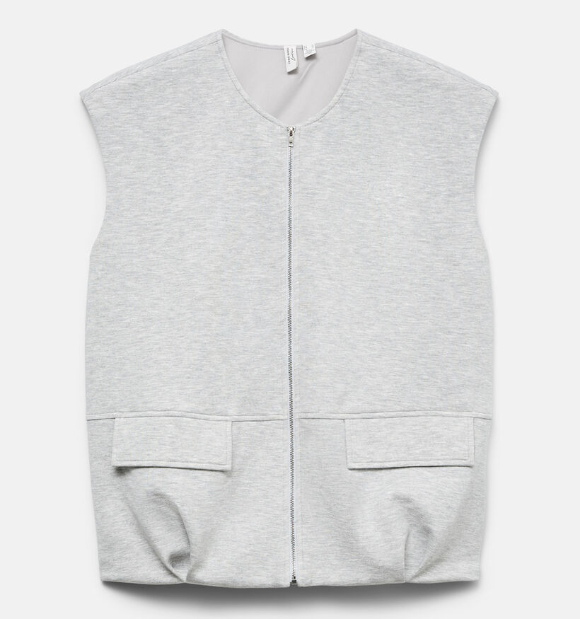 Vero Moda Jive Cap Sleeve Grijze Mouwloze Vest voor dames (369373)