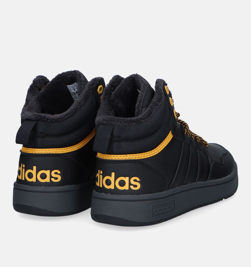 adidas Hoops 3.0 Mid Zwarte Sneakers voor heren (329389)