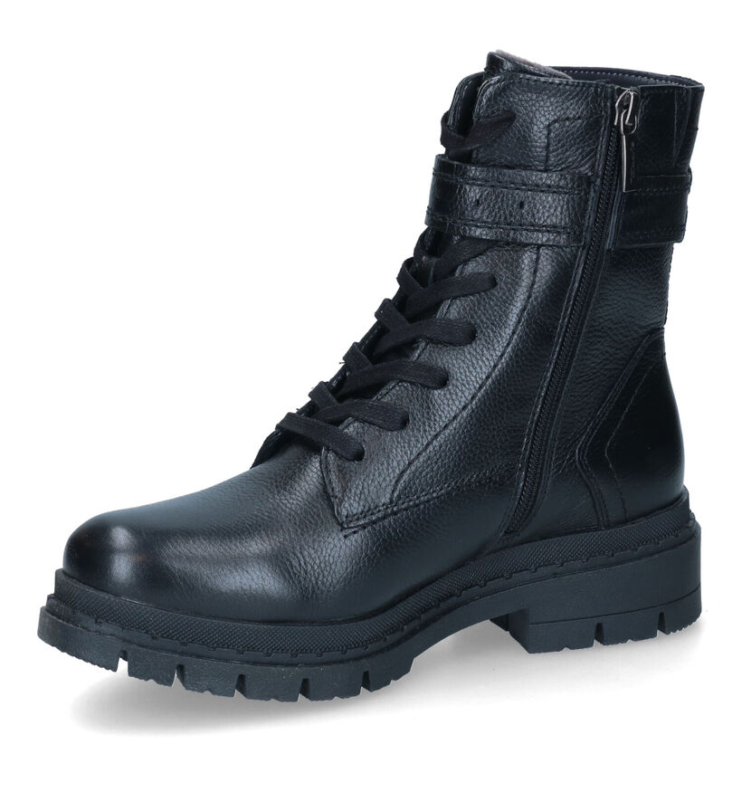 Tamaris Comfort Boots à lacets en Cognac en cuir (317977)