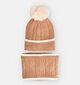 Little David Ecru/Bruine Winterset (Sjaal, Muts & Handschoenen) voor meisjes (382974)