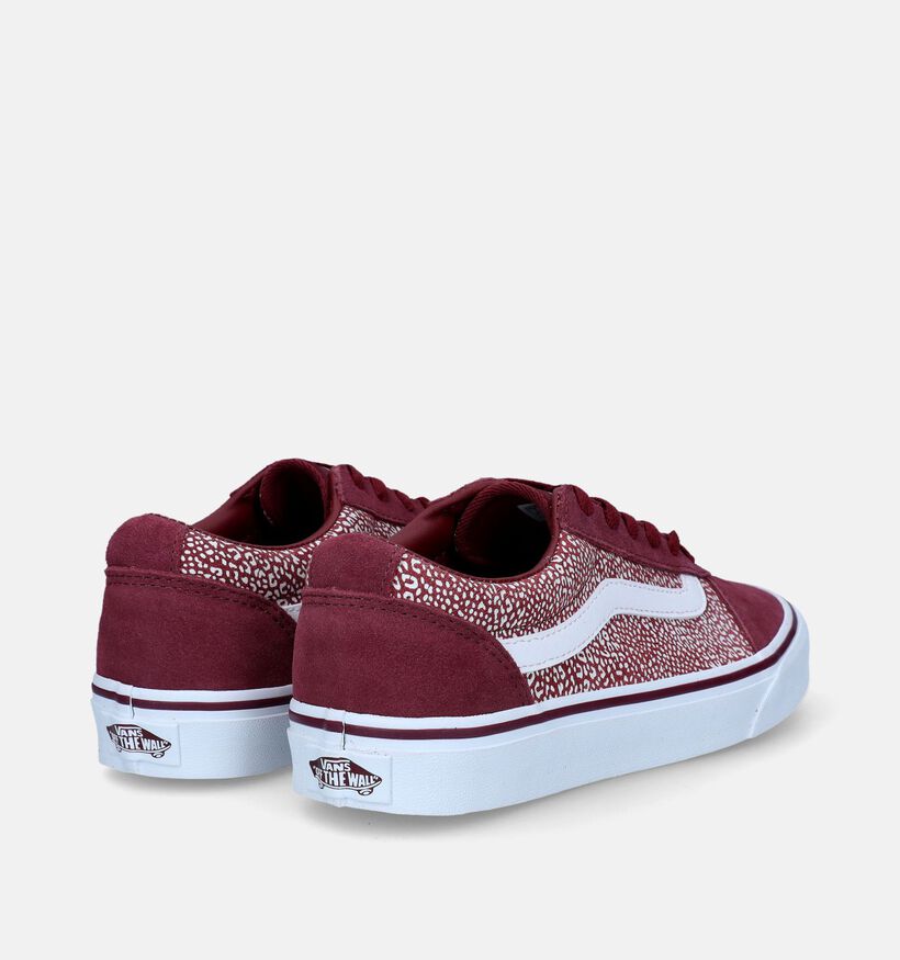 Vans Ward Bordeaux Skate sneakers voor dames (333942)