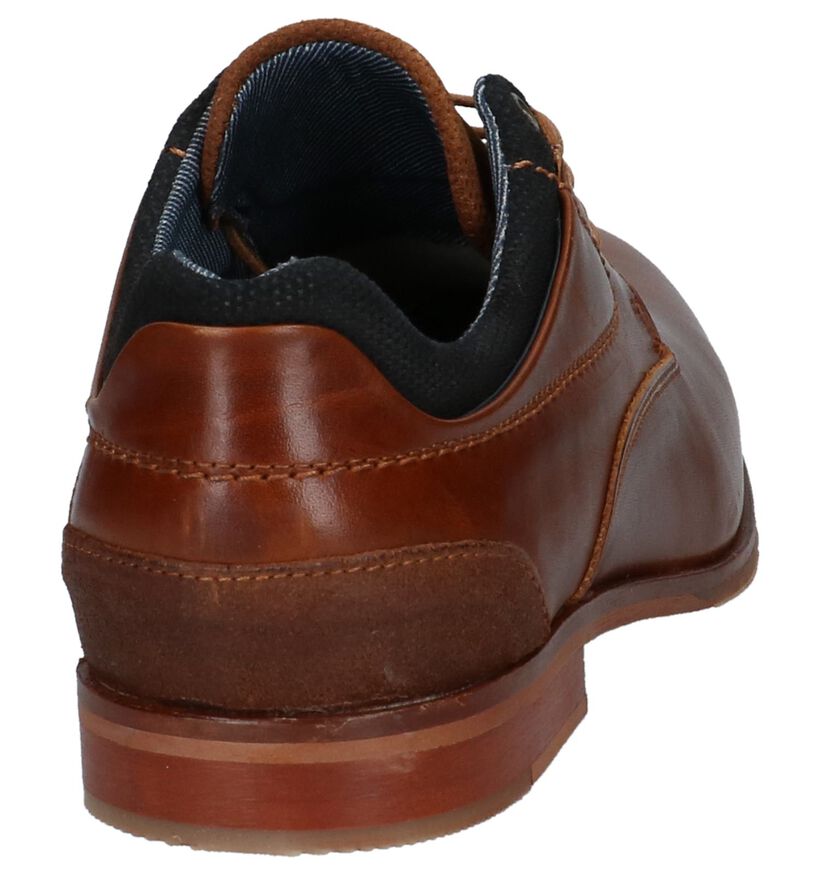 Bullboxer Chaussures habillées en Cognac en cuir (210402)