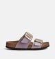 Birkenstock Sydney Cushion Buckle Paarse Slippers voor dames (357604)