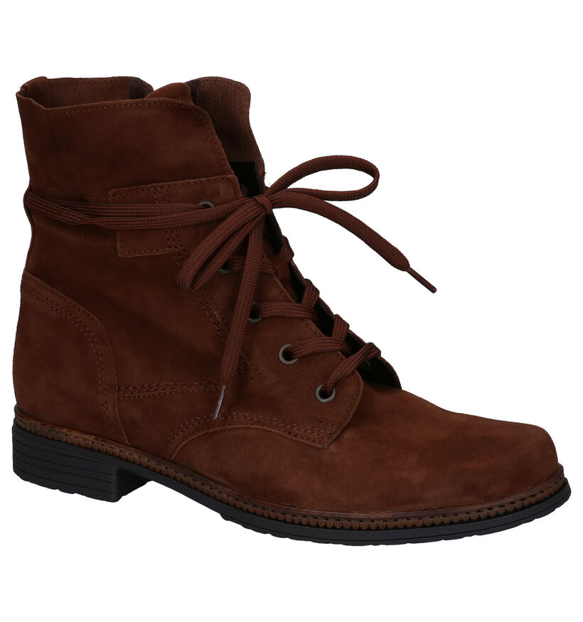 Gabor Best Fitting Bottillons en Brun pour femmes (294736) - pour semelles orthopédiques