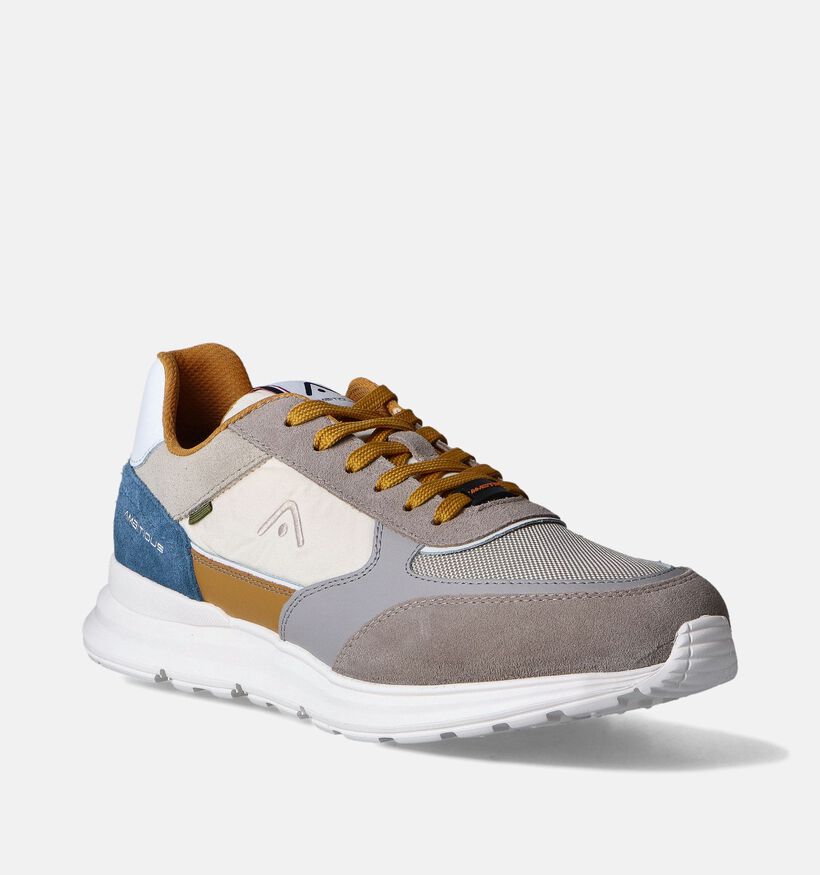 Ambitious Crosby Taupe Veterschoenen voor heren (356164) - geschikt voor steunzolen