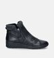 Jana Bottines plates en Noir pour femmes (344498)