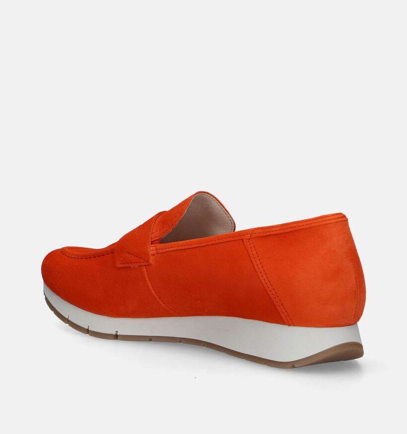 Gabor OptiFit Mocassins en Orange pour femmes (336115) - pour semelles orthopédiques