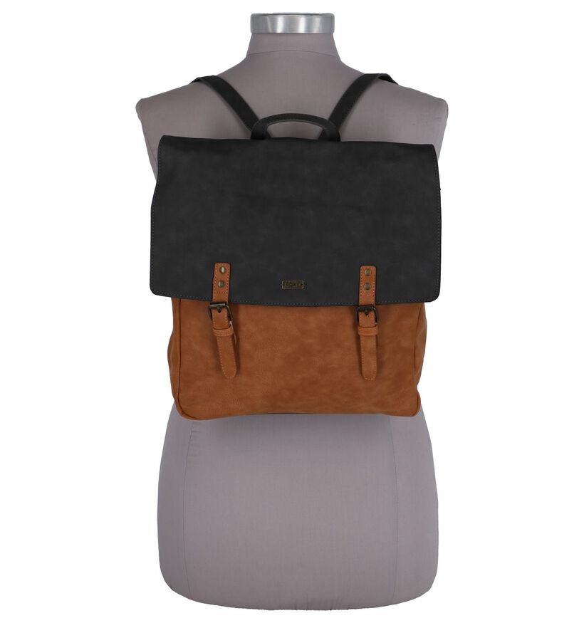 Cognac Rugzak Roxy Get Free in kunstleer (241030)