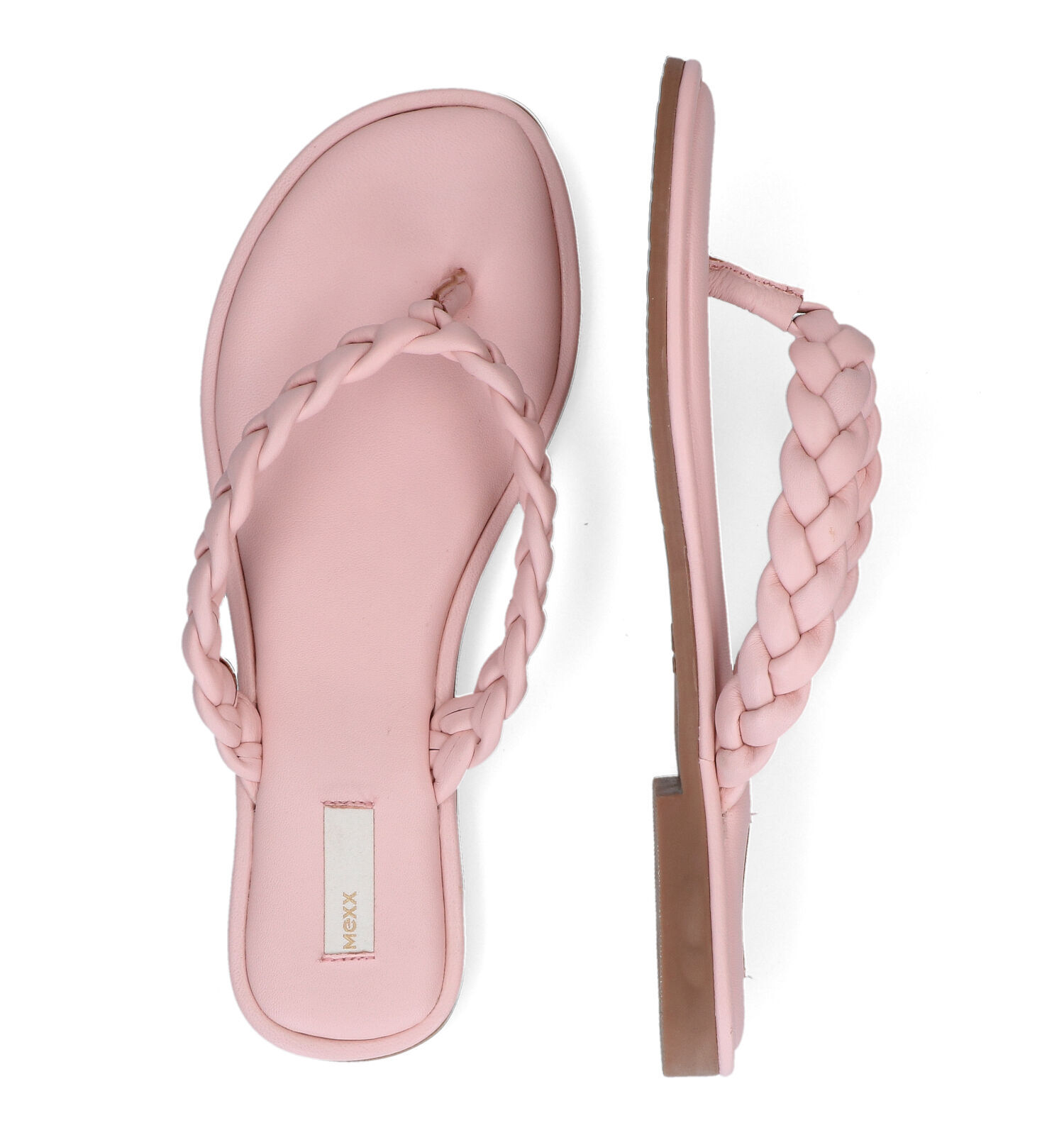 Roze teenslippers clearance