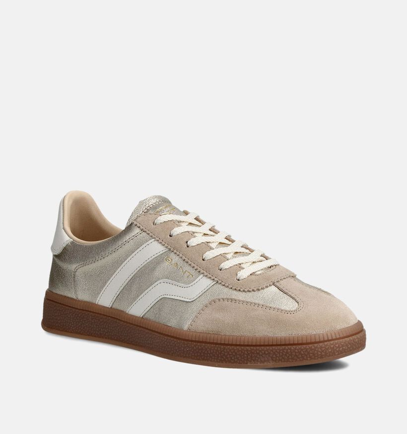 Gant Cuzima Baskets en Or/Blanc pour femmes (360999) - pour semelles orthopédiques