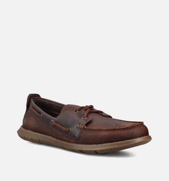 Clarks Lage schoenen Bruin