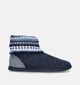 Giesswein Kiel Pantoufles hautes en Bleu pour femmes (349152)