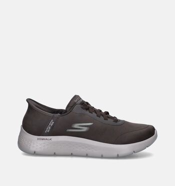 Skechers Memory Foam Low Baskets Marron